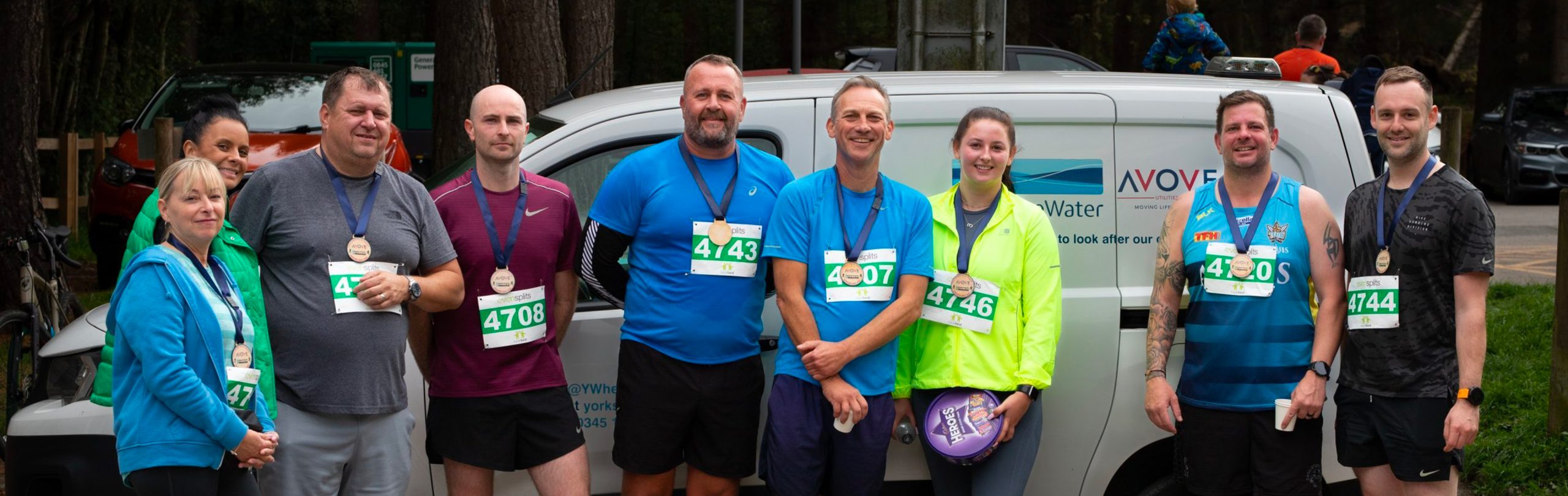 Avove team complete Yorkshire Run for WaterAid