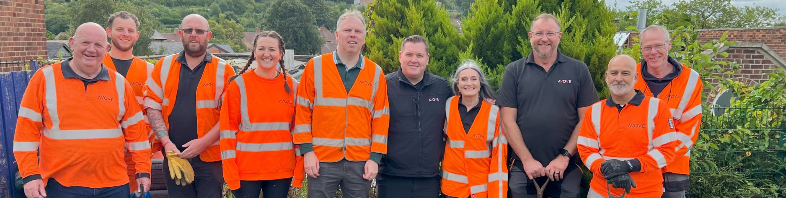 Avove Volunteers Pave the Way 