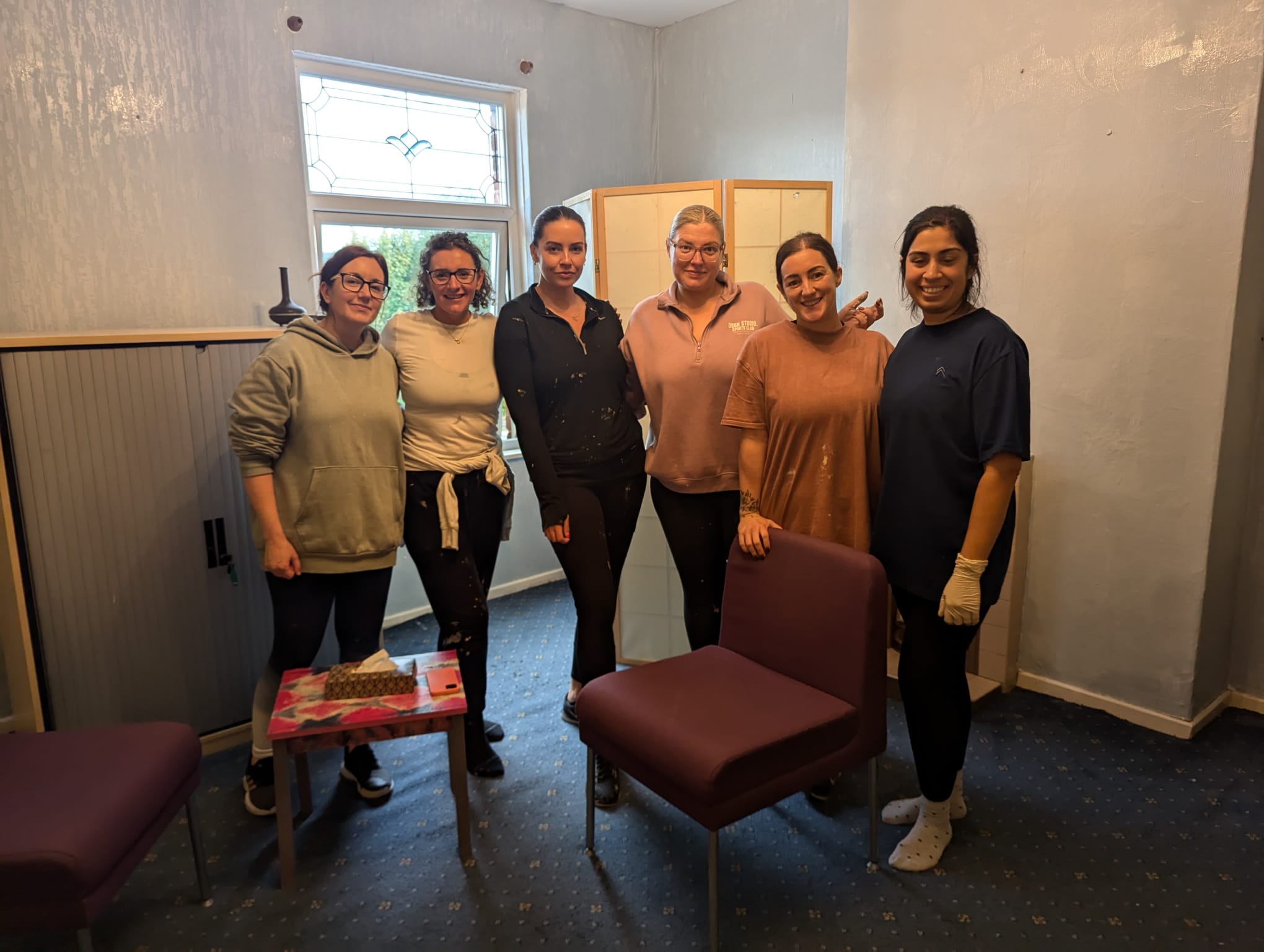 Our People & Culture Team use their volunteer day to support Chorley Women's Centre
